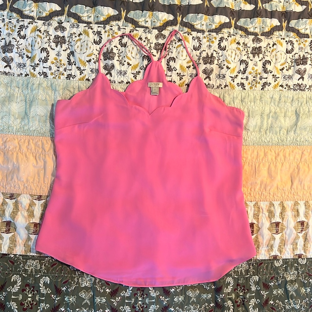 J.Crew Factory Women's Scalloped Cami Top